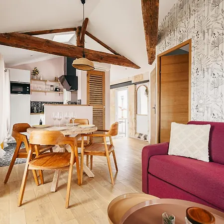 דירה Elegance Rochelaise Avec Terrasse לה רושל