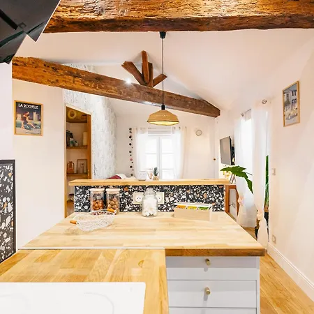 דירה Elegance Rochelaise Avec Terrasse לה רושל