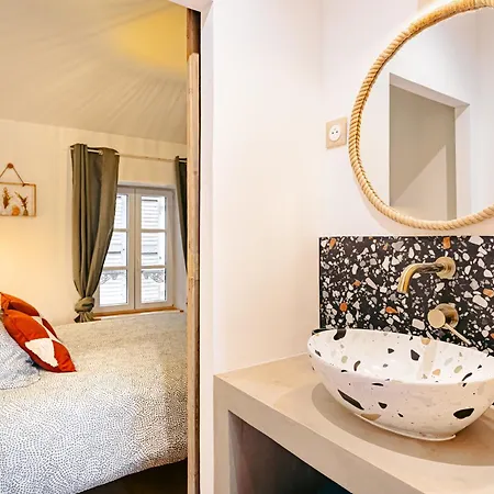 דירה Elegance Rochelaise Avec Terrasse לה רושל