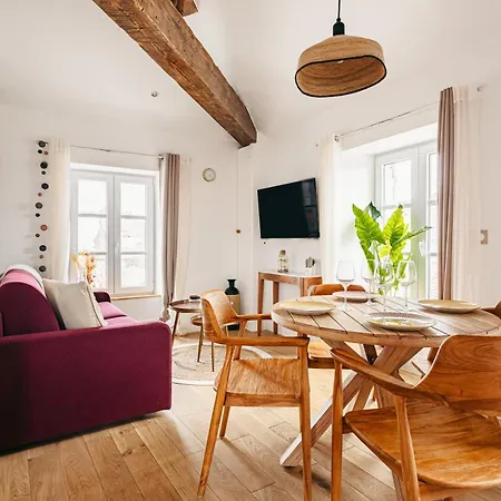 דירה Elegance Rochelaise Avec Terrasse לה רושל